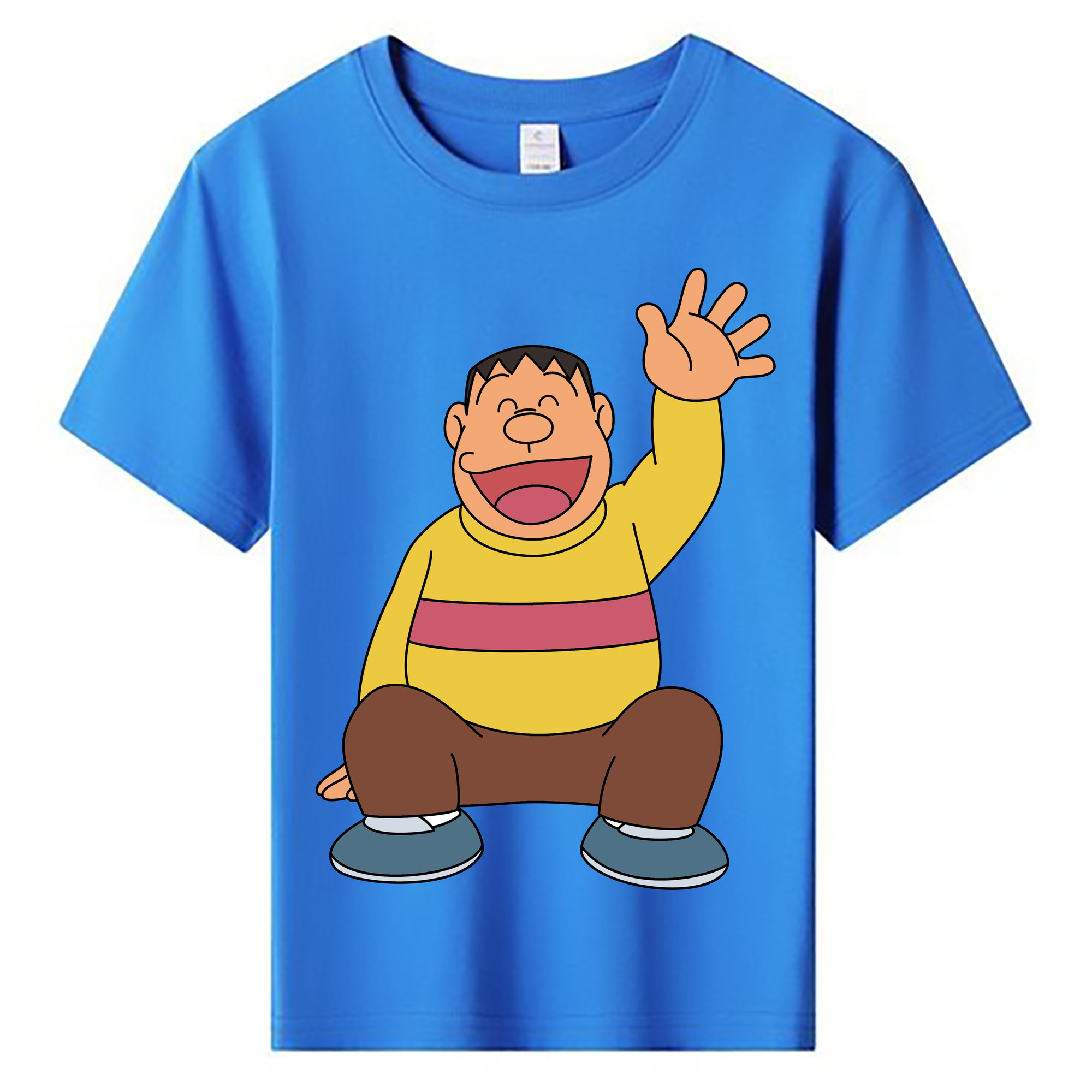 （画像用） ドラえもん 剛田武 Doraemon Gouta Takeshi 綿100％キッズTシャツ（フロントプリント）